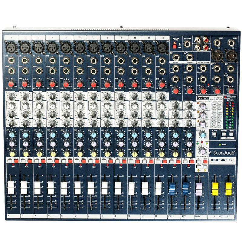 声艺 Soundcraft EFX12 12路模拟调音台