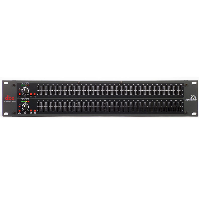 DBX 231S  双31 段恒定Q 频段均衡器