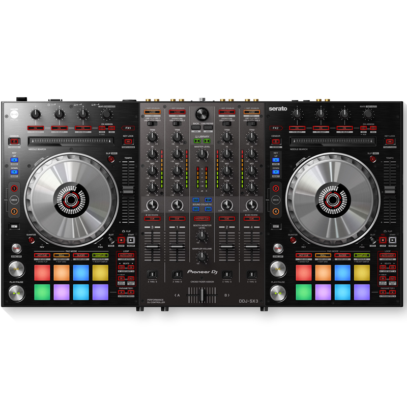 先锋 Pioneer DDJ-SX3 一体打碟机