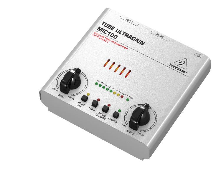 百灵达 Behringer MIC100 话筒信号放大器