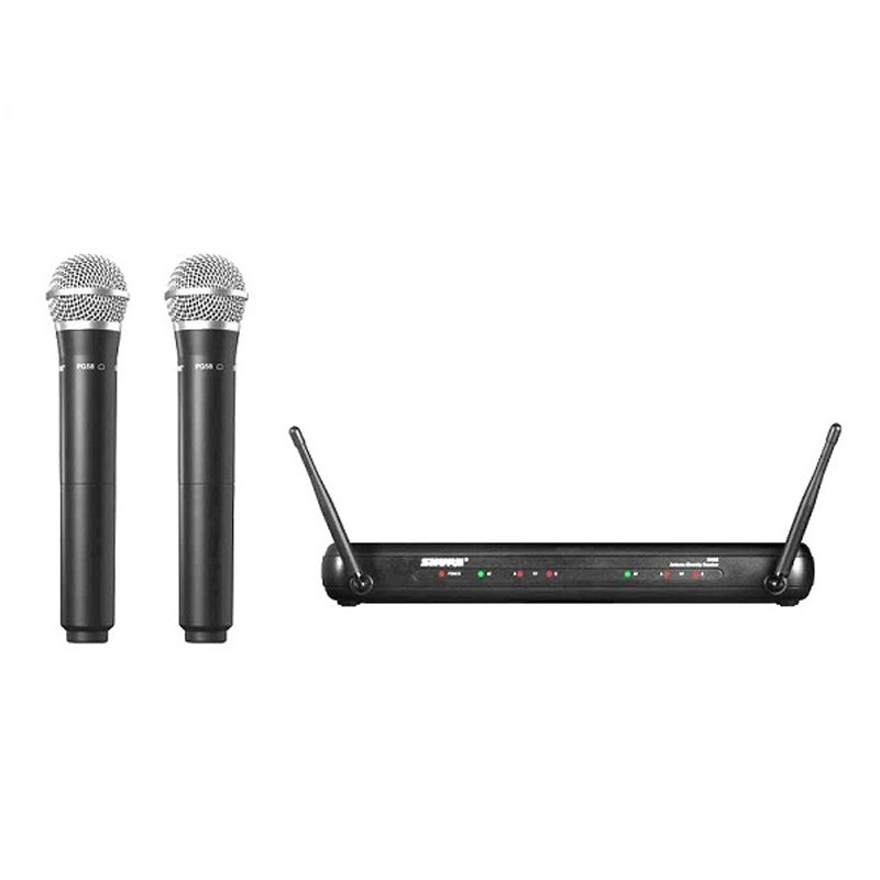 舒尔 SHURE SVX288/PG58 双通道无线手持话筒