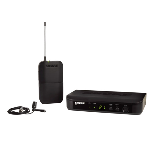 舒尔 SHURE BLX14/CVL 单通道无线领夹话筒