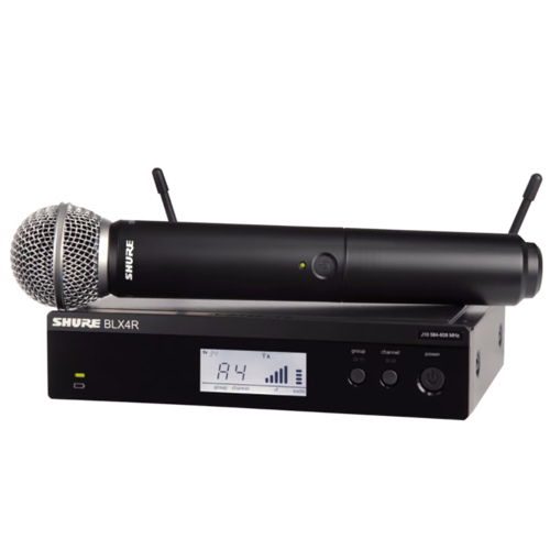 舒尔 SHURE BLX24/SM58 单通道无线手持话筒