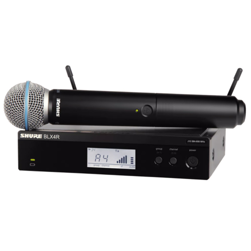 舒尔 SHURE BLX24/B58 单通道无线手持话筒