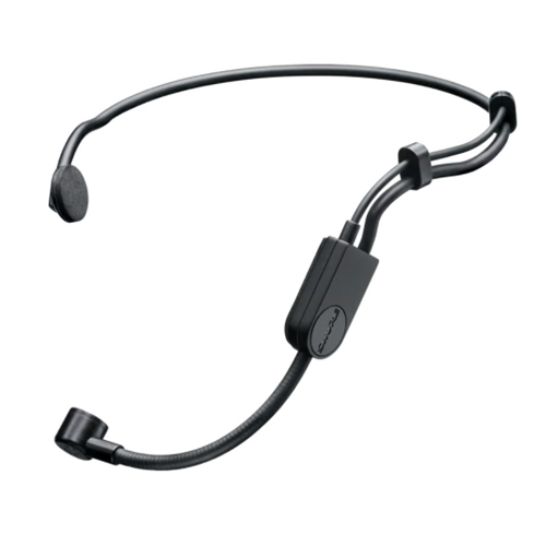 舒尔 SHURE PGA31 头戴式心形电容话筒，带防风罩和TA4F接口