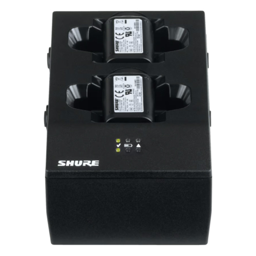 舒尔 SHURE SBC200 双插座充电器，带PS60CHN电源适配器