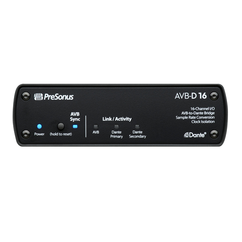 普瑞声纳 PRESONUS AVB-D16 AVB转Dante交换机