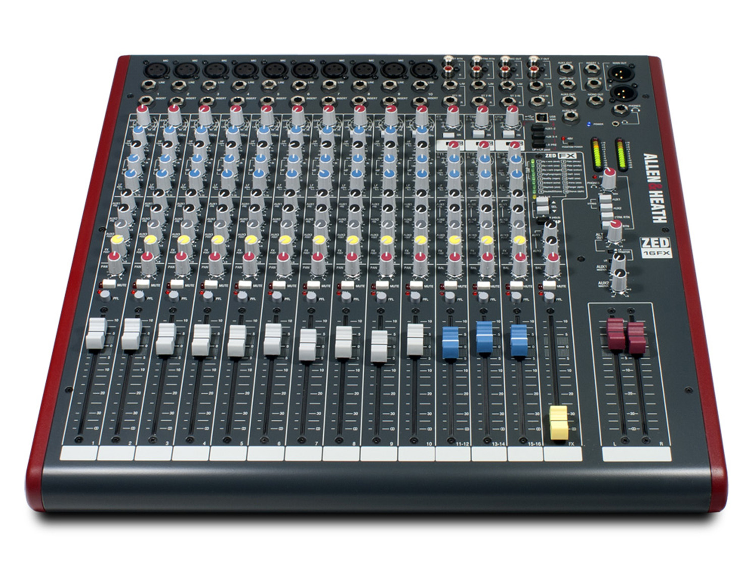 艾伦赫赛 ALLEN&HEATH ZED 16FX 16路带效果调音台