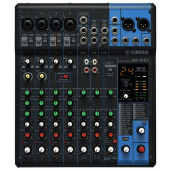 雅马哈 YAMAHA MG10XU 数模结合调音台（带混响）