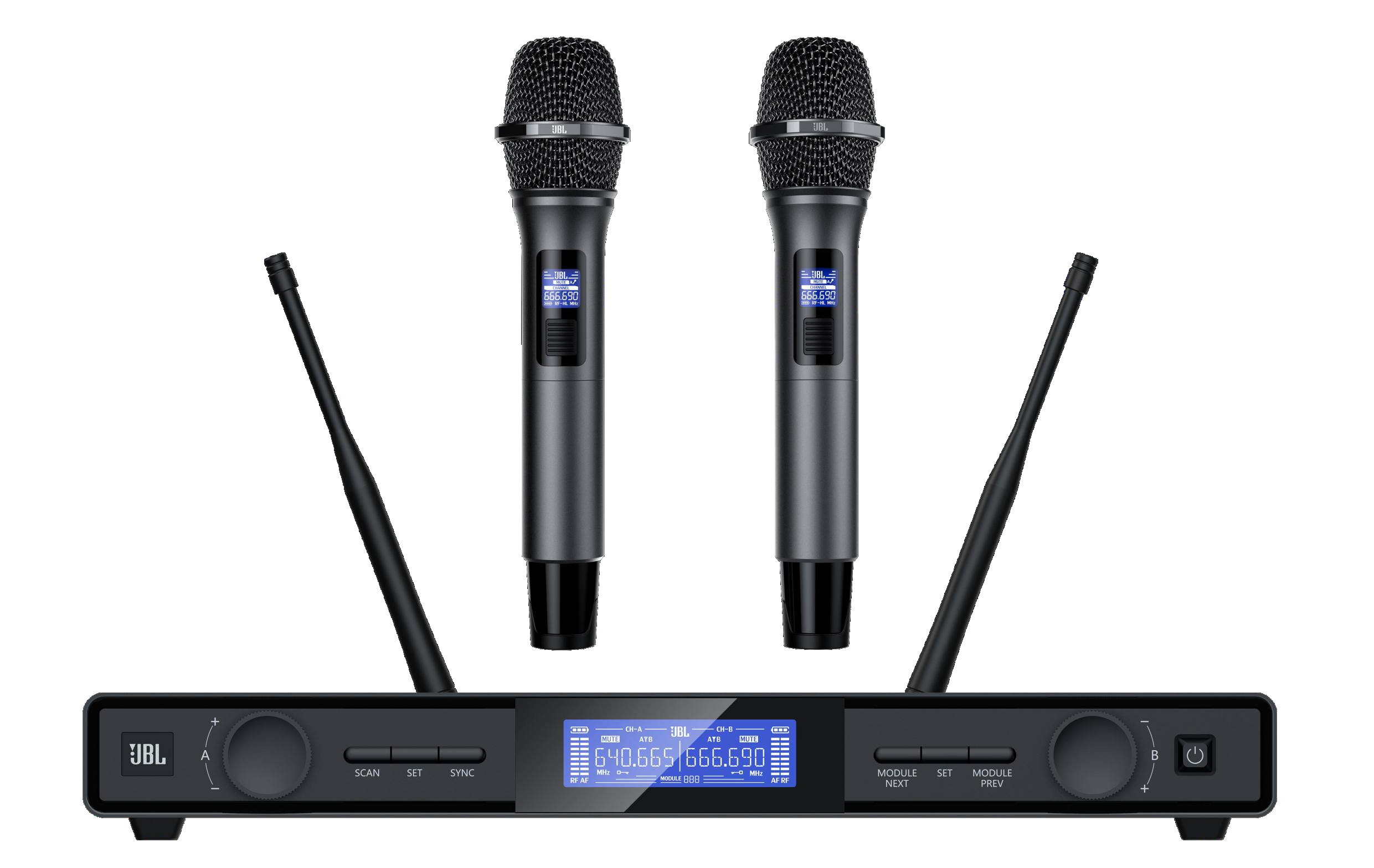 【新品】JBL KMC1000 无线智能麦克风系统