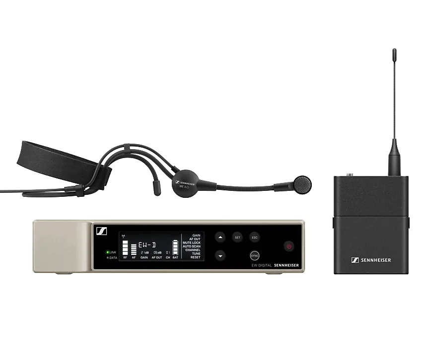 森海塞尔 SENNHEISER EW-D ME3 Set 无线头戴套装(心形)