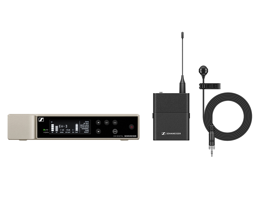 森海塞尔 SENNHEISER EW-D ME4 Set 无线领夹式套装(心形)